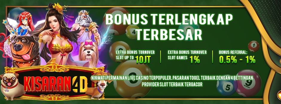 kisaran 4d togel